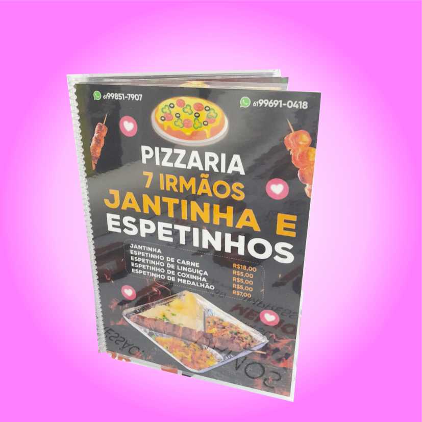 Cardápio Pizza - Minha Gráfica Rápida